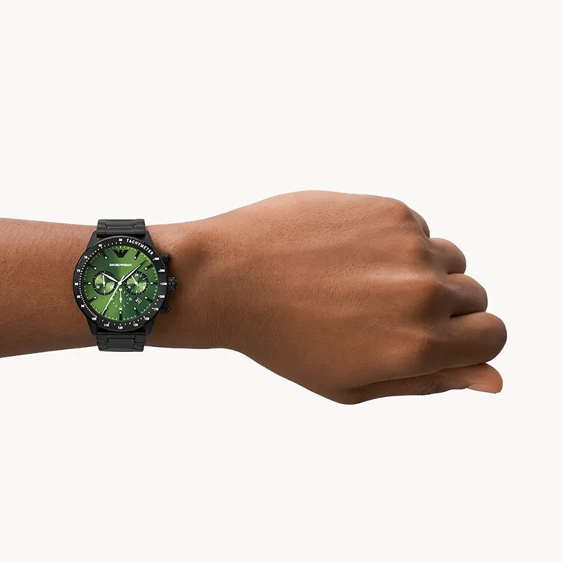 Emporio Armani Chronograph Gunmetal Men's Watch | AR11472