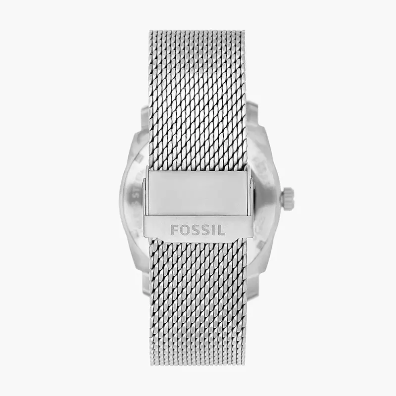 Fossil Machine Day-Date Burgundy Dial Men's Watch | FS6014