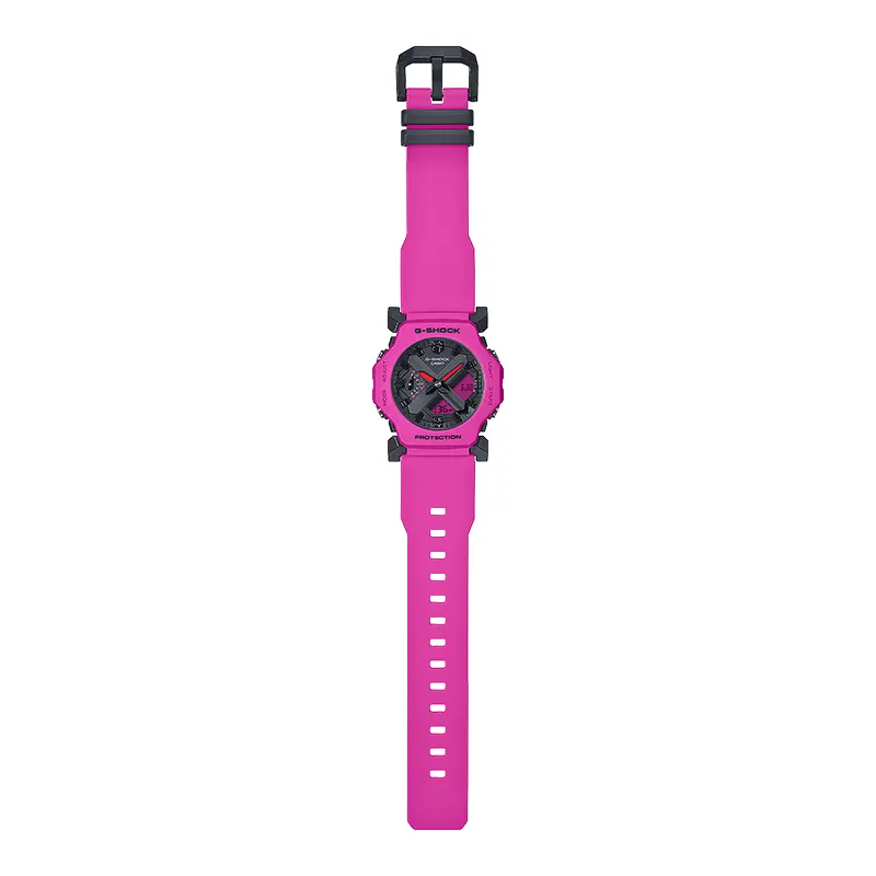 Casio G-Shock GA-2300-4A Vibrant Pink Black Dial Men's Watch