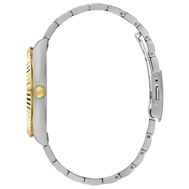 Guess Connoisseur Green Dial Two-tone Men’s Watch | GW0265G8