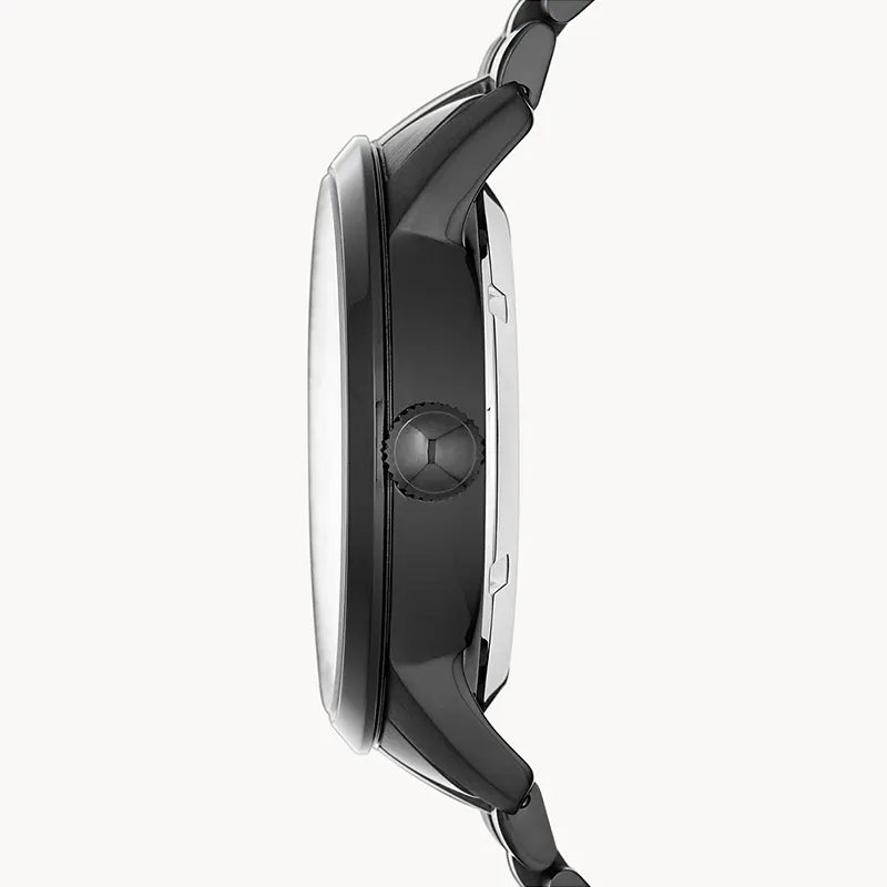 Fossil Townsman Multi-Function Black Dial Men's Watch | ME1136
