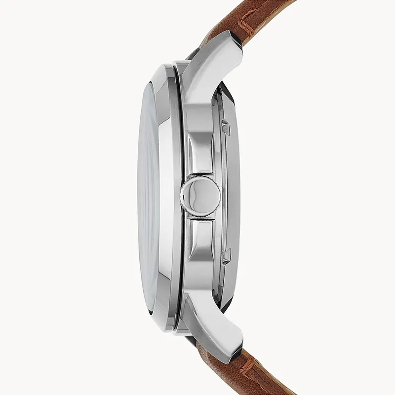Fossil Grant Twist Multi-Function Beige Dial Men's Watch | ME1144