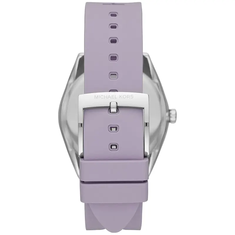 Michael Kors Janelle Purple Dial Purple Silicone Strap Ladies Watch | MK7143