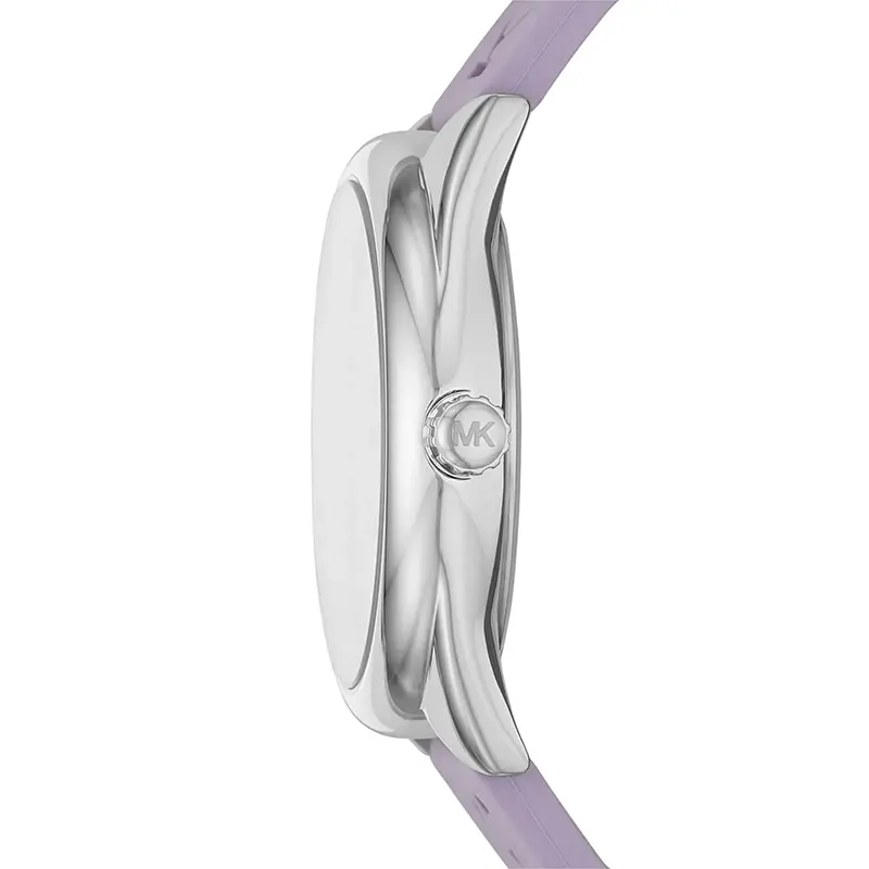 Michael Kors Janelle Purple Dial Purple Silicone Strap Ladies Watch | MK7143