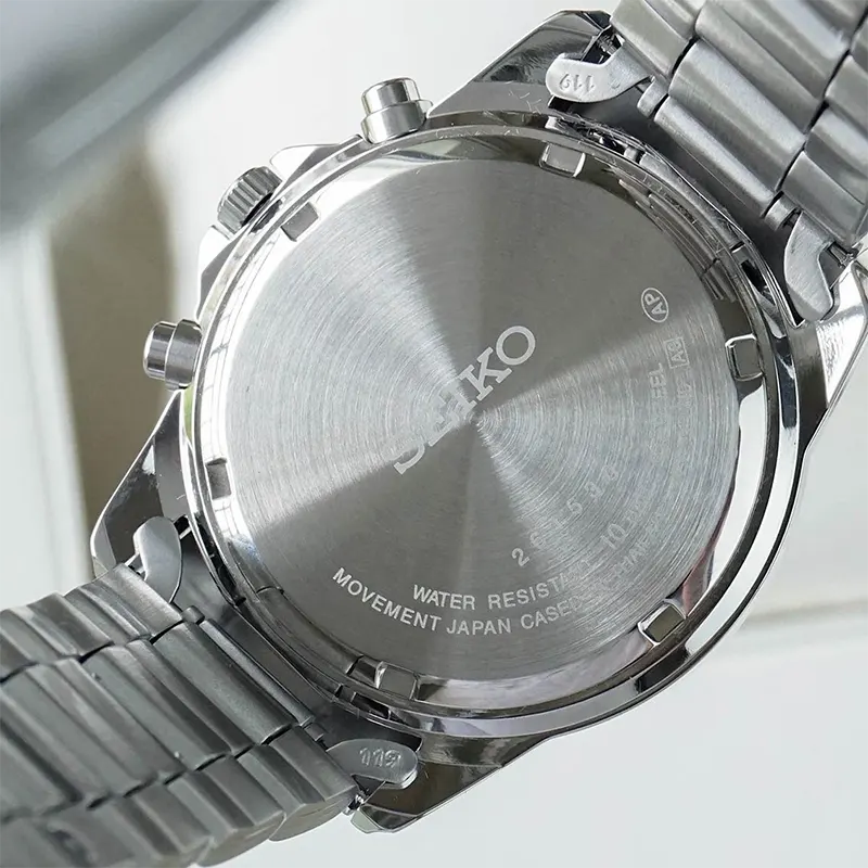 Seiko Spirit Chronograph White Dial Men’s Watch | SBTQ039