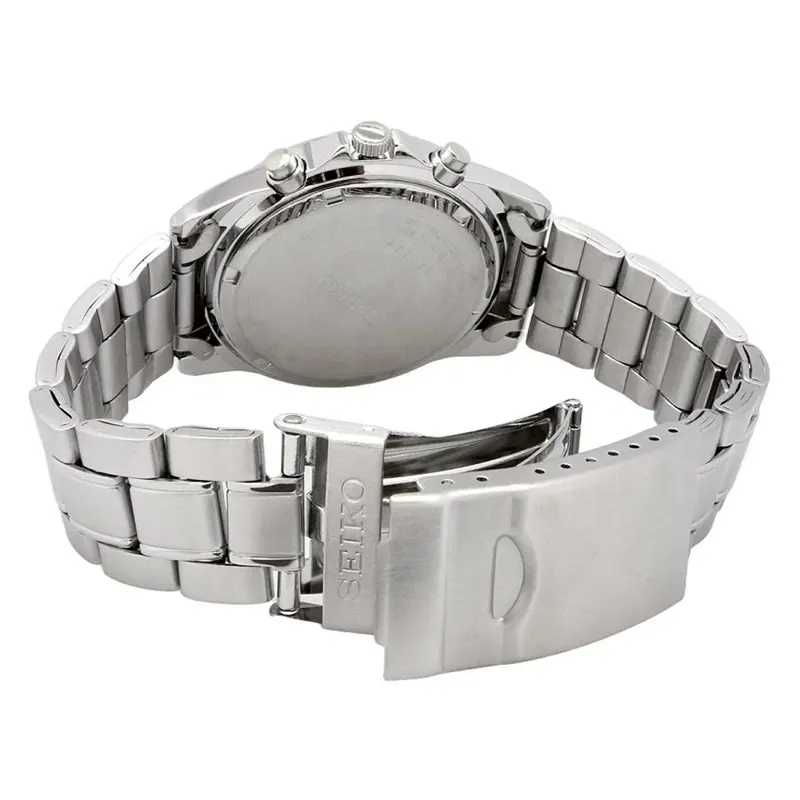 Seiko Spirit Chronograph White Dial Men’s Watch | SBTQ039