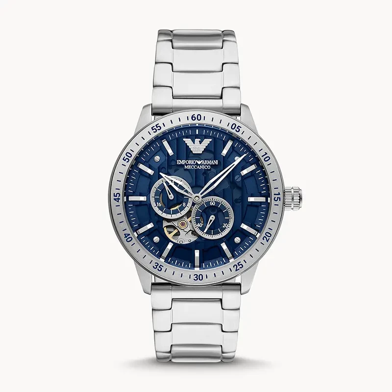 Emporio Armani Mario Automatic Blue Dial Men's Watch | AR60052