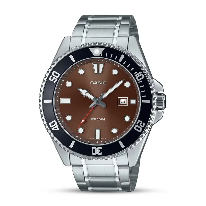 Casio Duro Diver's 200M Brown Dial Men's Watch | MDV-107D-5AV