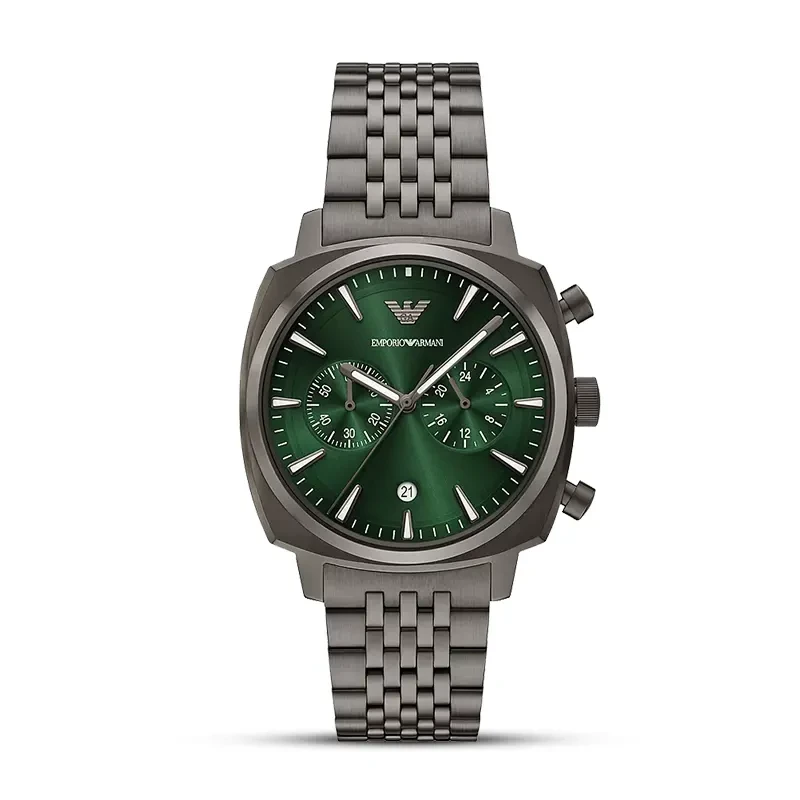 Emporio Armani Chronograph Green Dial Men's Watch | AR11689