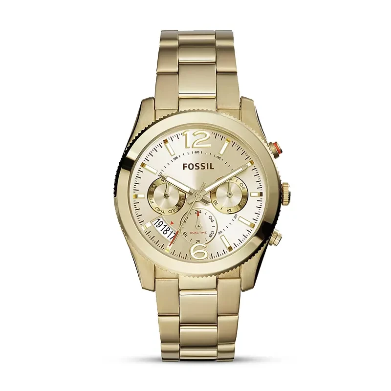 Fossil Perfect Boyfriend Multifunction Gold-Tone Ladies Watch | ES3884
