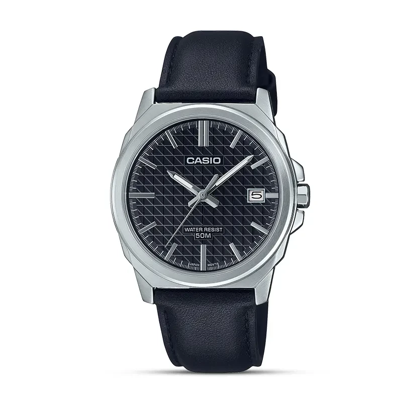 Casio Enticer MTP-E720L-1AV Black Dial Men's Watch
