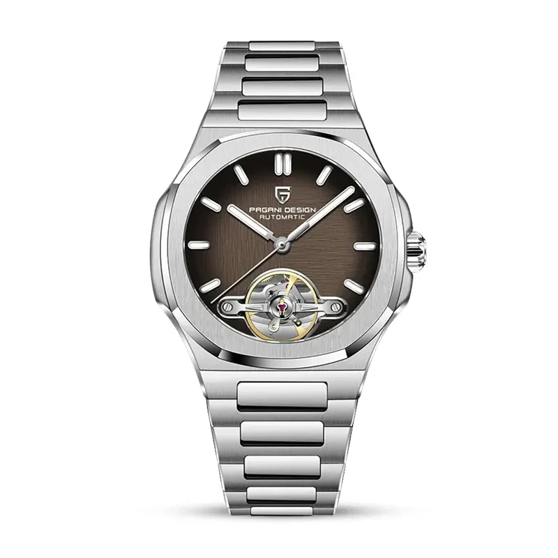 Pagani Design Open Heart Black Dial Automatic Men's Watch | PD-YS025