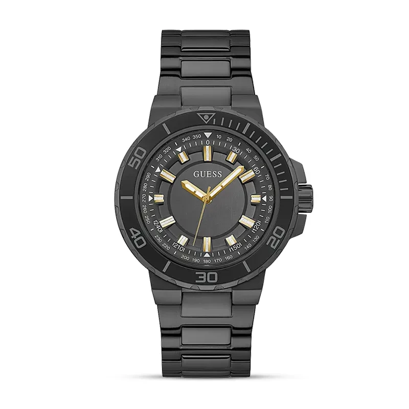 Guess Track Black Dial Men's Watch | GW0426G3