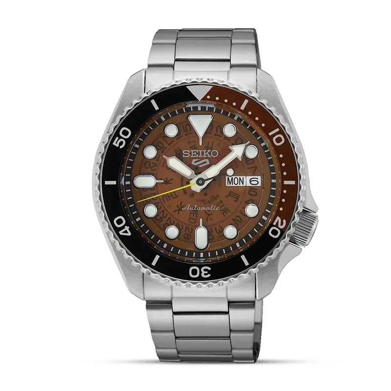 Seiko 5 Sports 'Time Sonar' Dial Men's Watch | SRPJ47K1