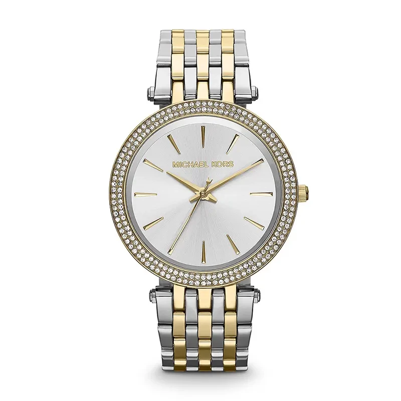 Michael Kors Darci Silver Dial Two-tone Ladies Watch | MK3215